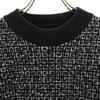 Givenchy BM90H84Y9F Total Logo Long Sleeve Sweater XS Knit Men's Used