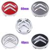40 pièces 60mm 3D Logo Citroen Emblème de Voiture Cache-moyeu de Roue Accessoires de Style Autocollant de Jante Auto