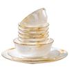 56-Piece Bone China Dinnerware Set