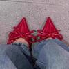 Moda Estate Tacco Alto Sandali da Donna Scarpe Moda Scarpe Eleganti con Nodo a Farfalla Scarpe Eleganti da Matrimonio