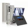For Samsung Z Fold 7 Phone Case Magnetic Leather Cover Flip Stand Case Film Integrated Trendy Card Slot Protective Case