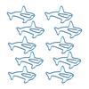 100Pcs Dolphin Shape Metal Paperclips Blue Cute Paper Clips Paper Clips  Document Organization