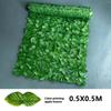 0.5x0.5m Faux Apple Leaf Artificial Hedge Privacy Screen Fence Panel Realistic Green Plant Barrier