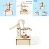Simulated Wooden Pumping Water Machine Assembly Model Children Puzzle Toy Set For Learning