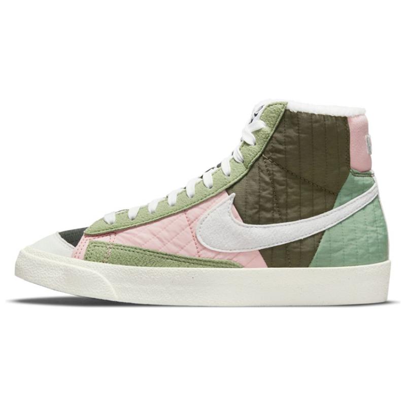 

Nike Blazer Mid 77 LX Next Nature Toasty-Oil Green Women s Sneakers Skateboard Shoes DO7445-311 38