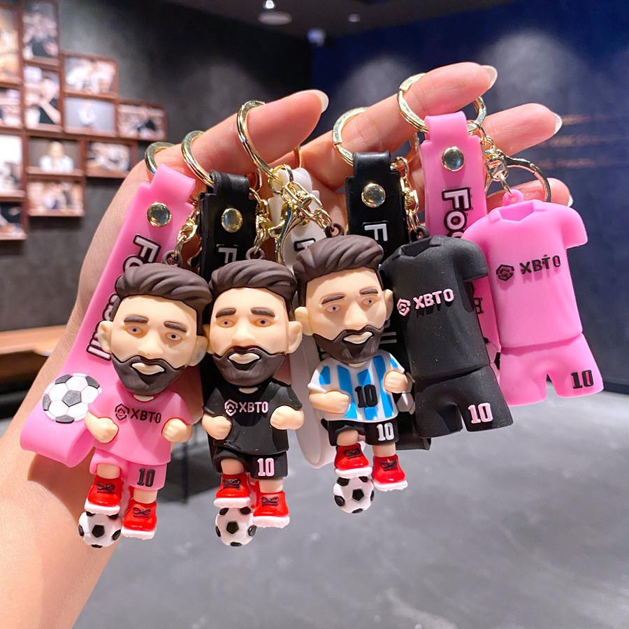Lionel Messi Kreskówkowa Gwiazda Brelok Urocza Torba Samochodowa Zawieszka Ozdoba Lalka Prezent