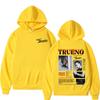 Rapper Trueno Album Tour Punk Hoodie Winter Langarm Dick Hip-Hop Pullover Mann Frau Kapuzenpullover