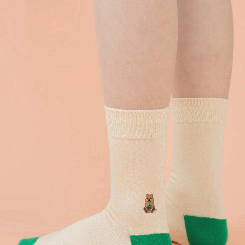 

SNOOZY EM-Beige Green (Quokka) FREE