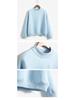 Nine-Color Korean Style Women's Winter Stand Collar Thick Pullover Sweatshirt
