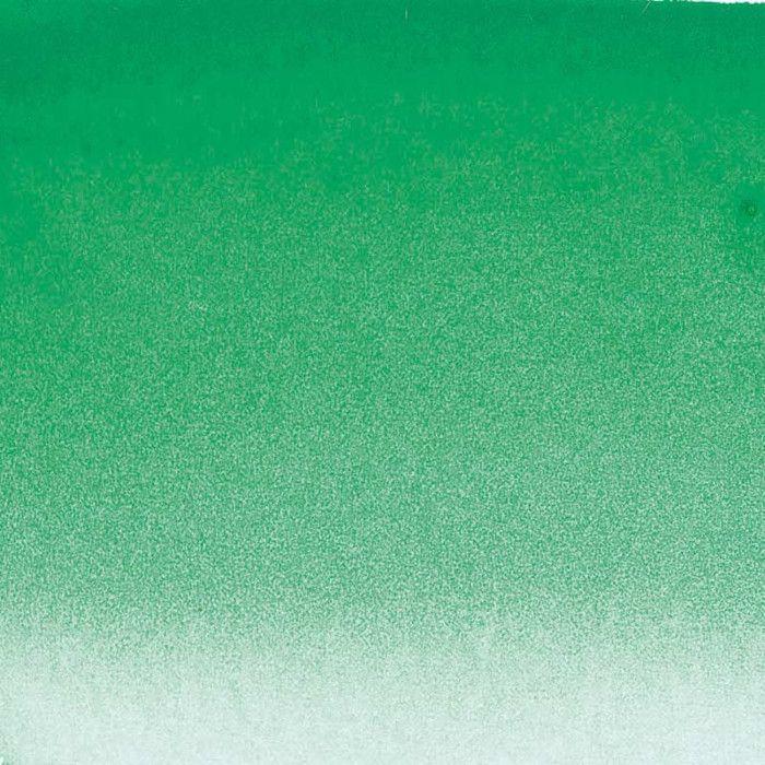 Watercolor Paint - Sennelier - 10ml Tube S1 - Emerald Color (847) - High Quality - Mixed