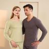 Men's and Women's Plus Velvet Thermal Underwear Set - Cashmere Silk Autumn Winter Base Layer