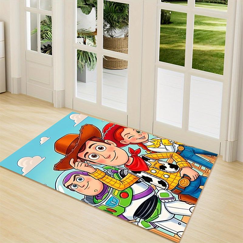 Toy Story Adventure Carpet Rug Soft Washable Antislip Home Living Room Sofa Mats Personalized Christmas Rug