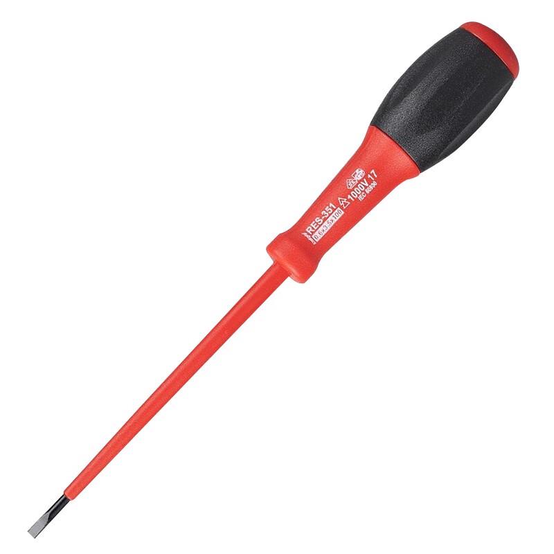 RUBICON RES-351 VDE 1000V Insulated Slotted Screwdriver