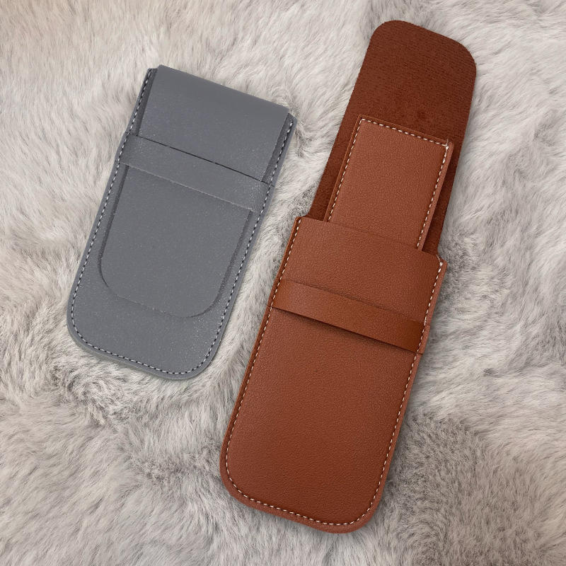 1/2Pcs PU Watch Organizer Bag Dust Watch Bag Simple Flip Cover Thickened Leather Anti-scratch Watch Placement Bag NEW