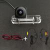Wireless Car CCD Rear Camera Fisheye 4 8 12 Led Dynamic For Benz SLK Class R171 R350 R500 ML350 W203 W211 B200 A160 W219