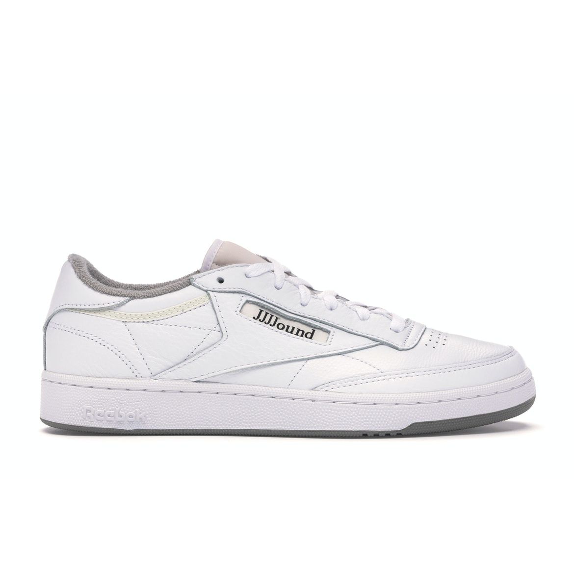 

Reebok JJJJound x Club C 85 Белые мужские кроссовки Space-Grey Chalk DV7763