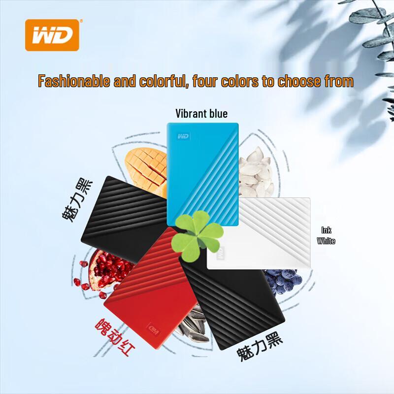 WD My Passport 2TB USB3.0 Portable External Hard Drive