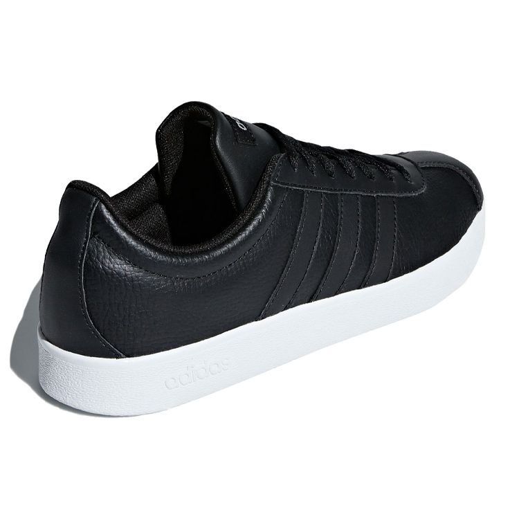 Adidas Neo Vl Court 2.0 Casual Comfortable Low-Top Skate Shoes Women Sneakers Black B42315