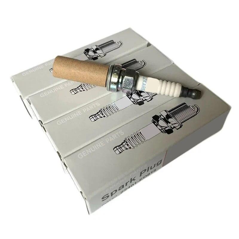 4/6PCS 22401-ED815 LZKAR6AP11 Iridium Zündkerze Für Nissan Micra März Tiida X-Trail Renault Clio 22401ED815 LZKAR6AP-11