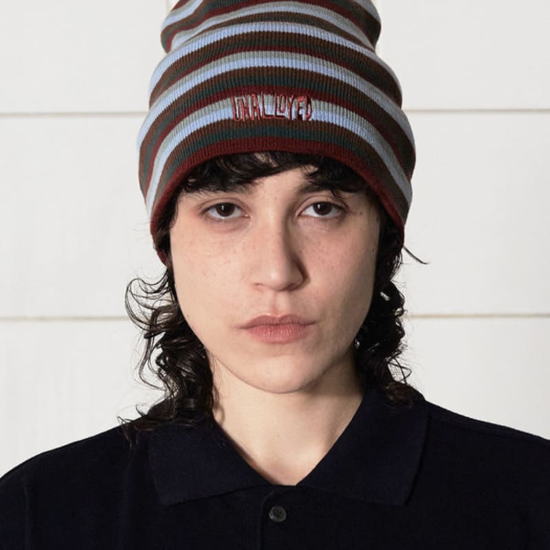 

ШАПКА БИНИ С ЛОГОТИПОМ UNALLOYED / КИРПИЧНЫЙ FREE