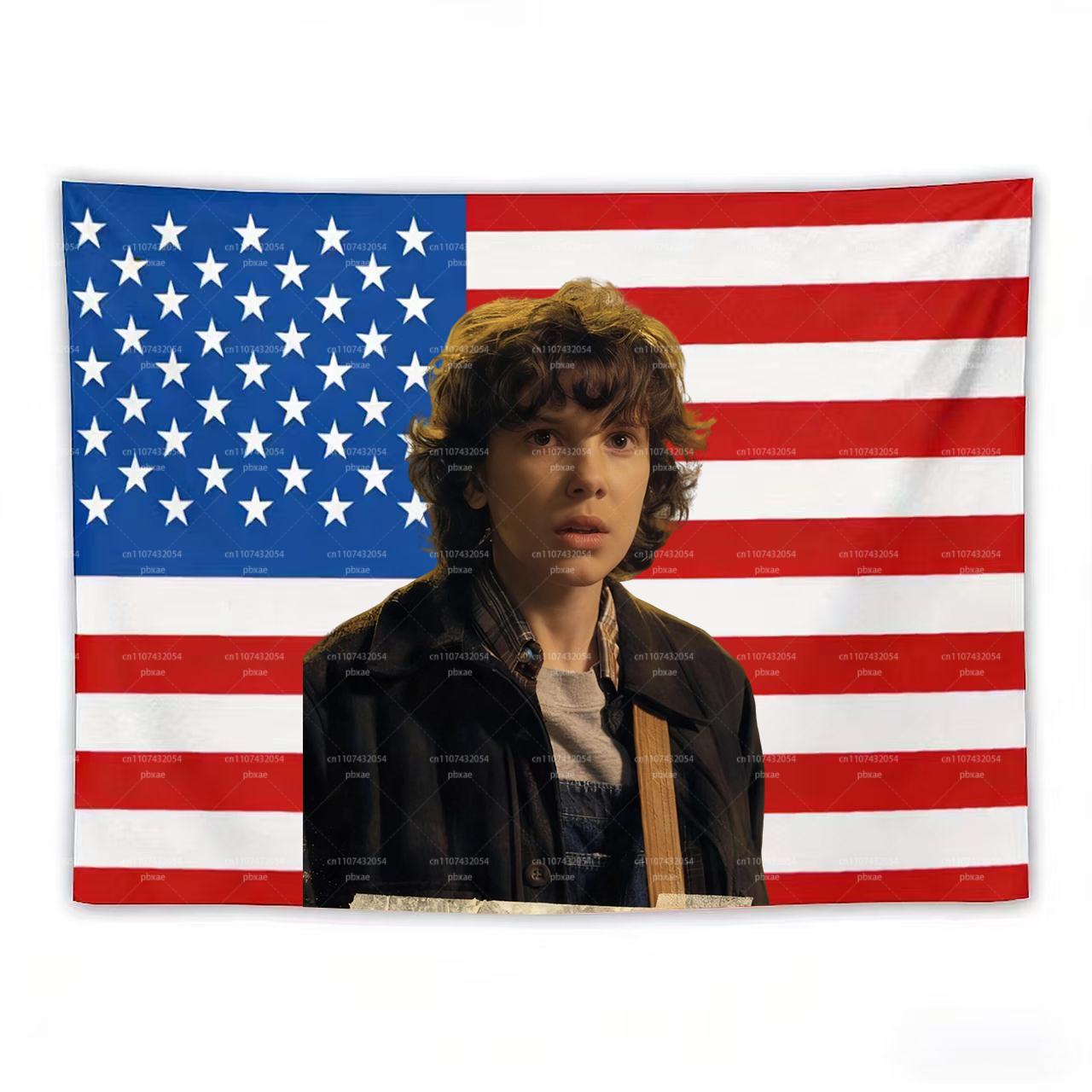 

EEleven ST Flag Tapestry Bar Party Restaurant Bedroom Home Wall Decor 74x94cm(29x37in)