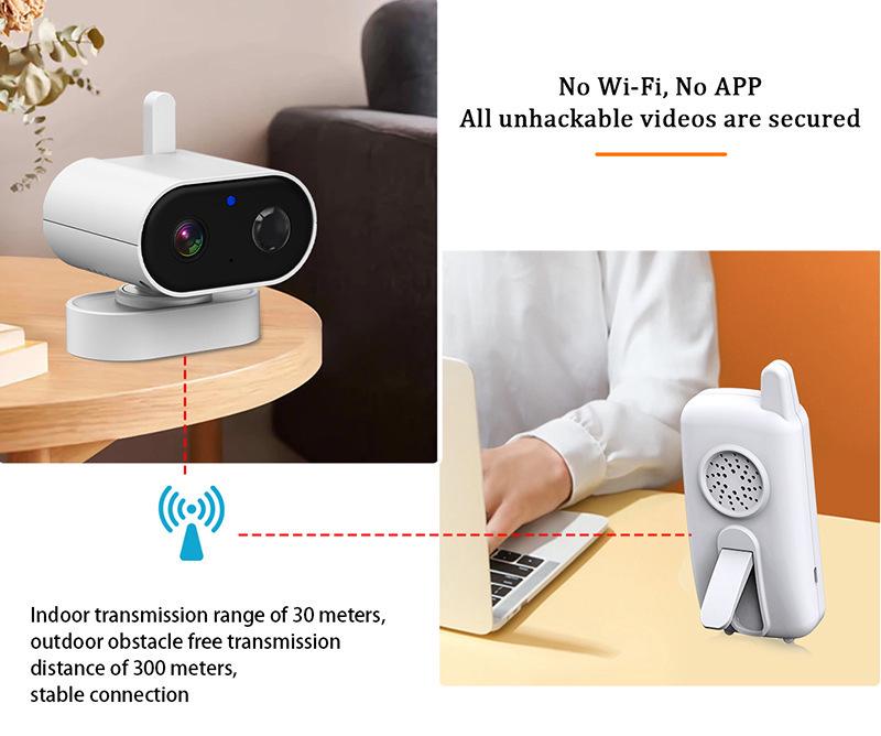 2.4-inch HD Wireless Baby Monitor with Night Vision