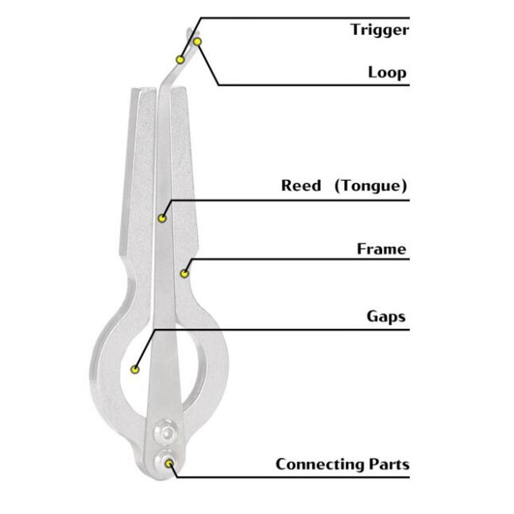 Tragbare Maultrommel Russische Mundharmonika Anfänger Schöner Klang Maultrommel Musikinstrument für Erwachsene Kinder