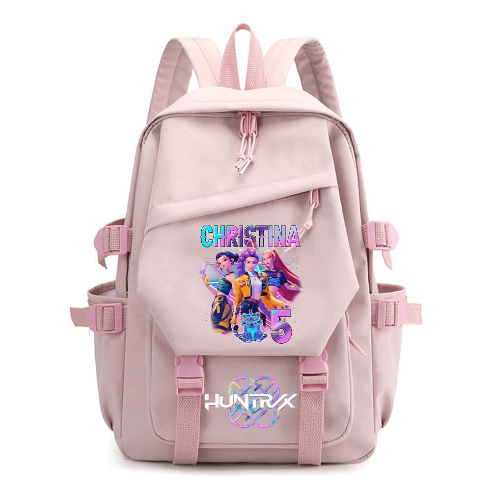 Anime Kreslený K-Pop Lovci Démonů Potisk Batoh pro Teenagery Děti Studenta Školní Taška Dívka Dítě Dárek Ženy Velká Kapacita Vodotěsná Cestovní Taška