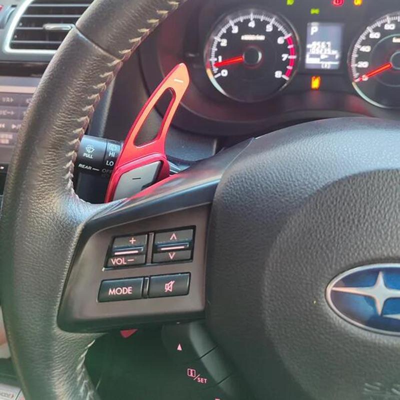 New Aluminum Steering Wheel Shift Paddle Shifter Extension For Subaru Legacy Wrx Sti Forester Impreza Xv Outback Accessories