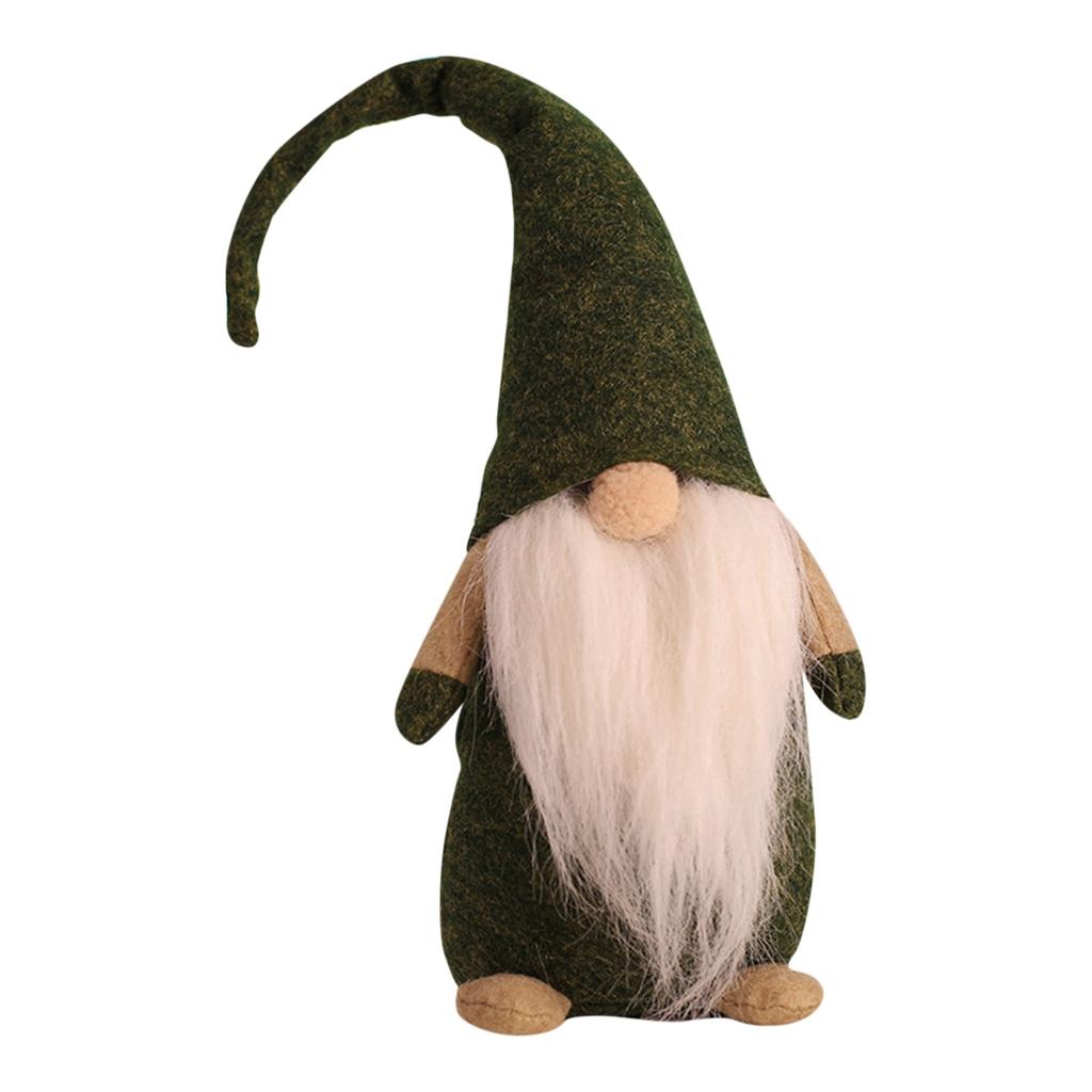 Handmade Santa Cloth Doll Birthday Present For Home  Holiday Decoration