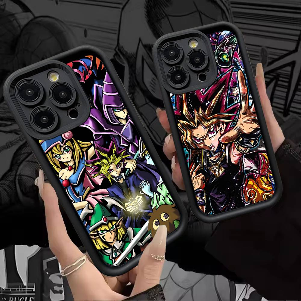 Amine Yu Gi Oh Classic Phone Case For IPhone 17 16 15 14 13 12 11 Pro Max Mini Plus Soft TPU Back Cover