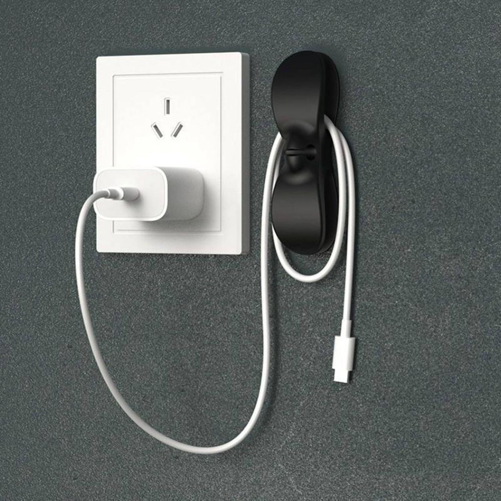 Cord Organizer for Kitchen Appliances Adhesive Cord Winder Wrapper Holder Cable Organizer for Small Home Appliances
