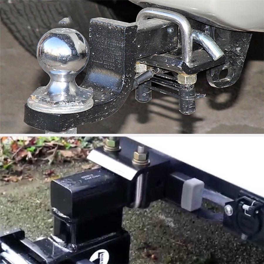 Adjustable Hitch Tightener Anti Wobble No Rattle Stabilizer for Trailers Cargo