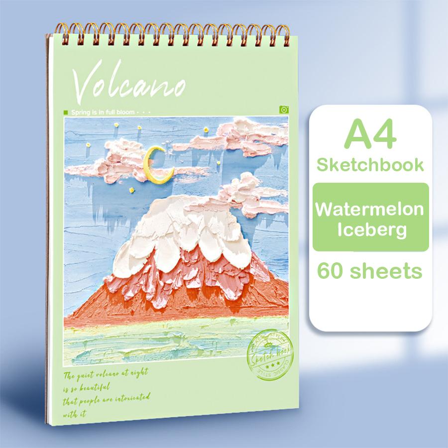 A4 Sketch Book Drawing Book Thickened Coil Drawing Paper Drawing Art Book Drawing Book Sketchbooks