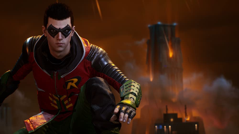 Gotham Knights Deluxe Edition Includes 233 Custom Batcycle Skin Visionary Pack Gotham Knights Artbook Digital Wallpaper Due To Expiration Date PS5