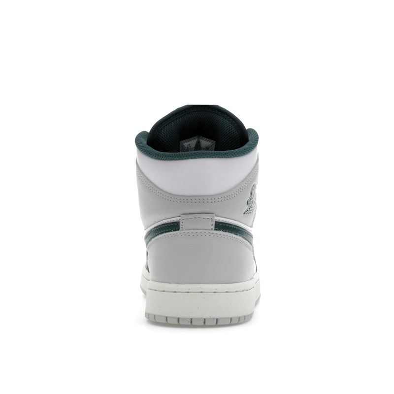 Air Jordan 1 Mid SE Oksidert Grønn Unisex Sneakers Hvit Seil Neutral-Grå FQ7720-103
