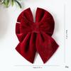 Plush Six-Ear Bow Indoor Christmas Decoration Pendant