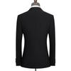Men's Slim Fit Business Suit Set