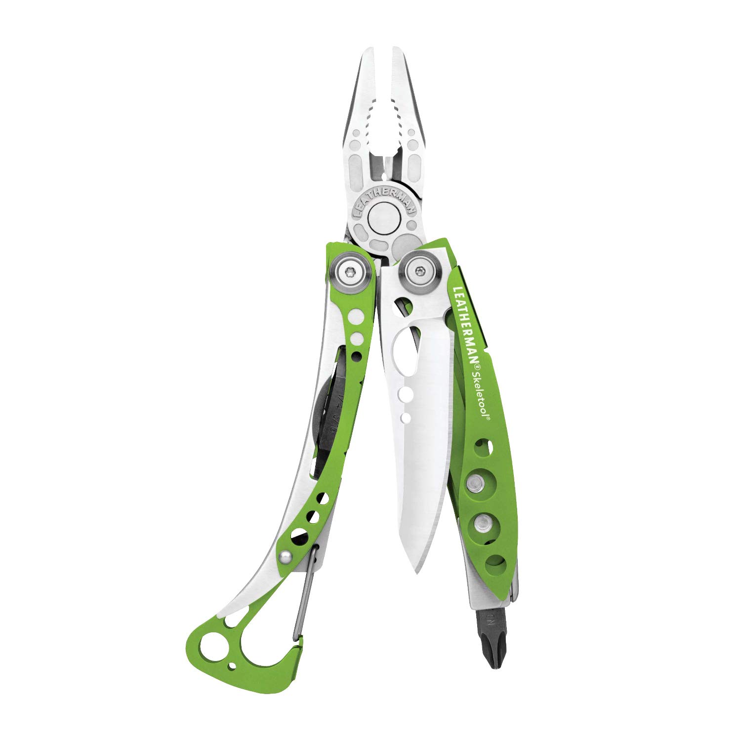 

Многофункциональный инструмент LEATHERMAN SKELETOOL с японской 25-летней гарантией [Оригинальный продукт] [Мохово-зеленый] серебряный