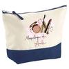 Makeup Bag - PLANETEE - Axelle's Makeup - Large Size - Cotton - Personalized (HD Impression)