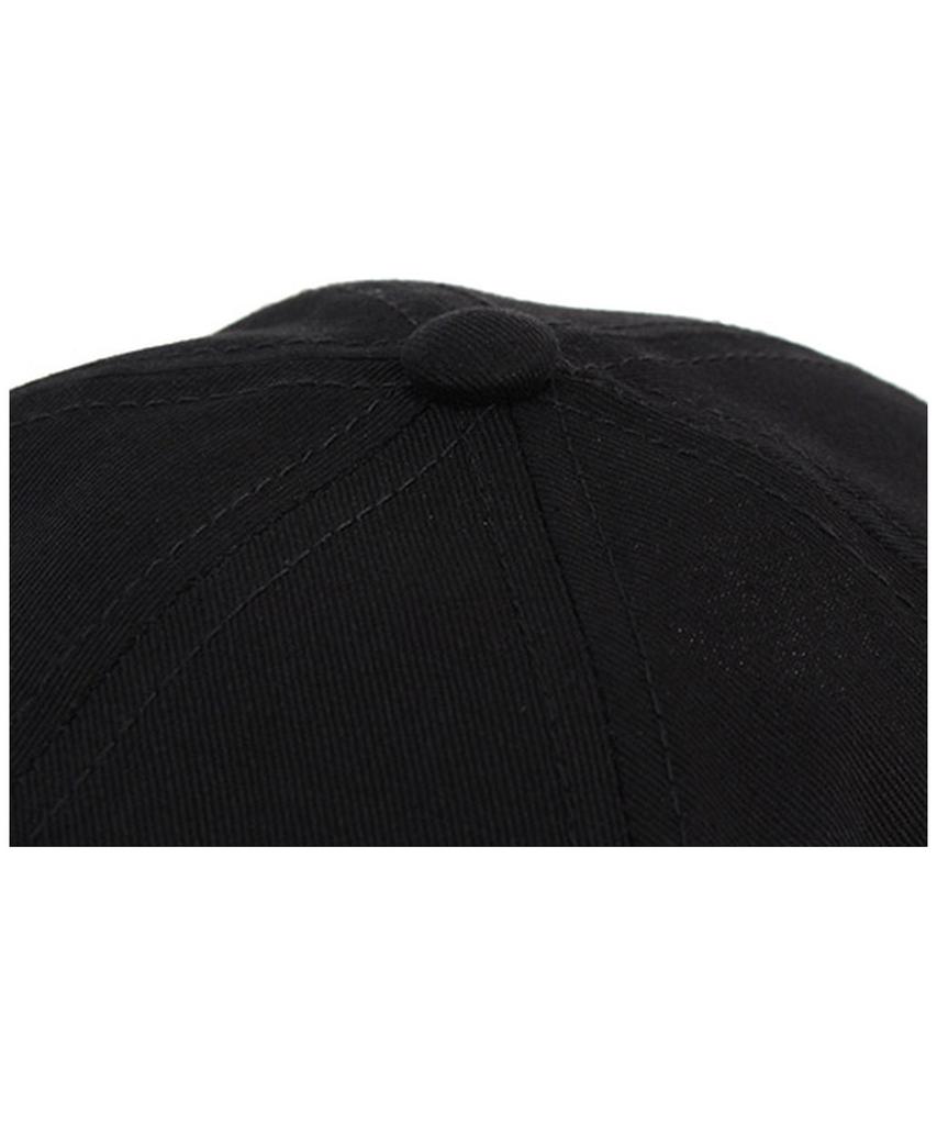 Yunibeosyeolkemiseuteuli Back Logo Cotton Black Ballcap
