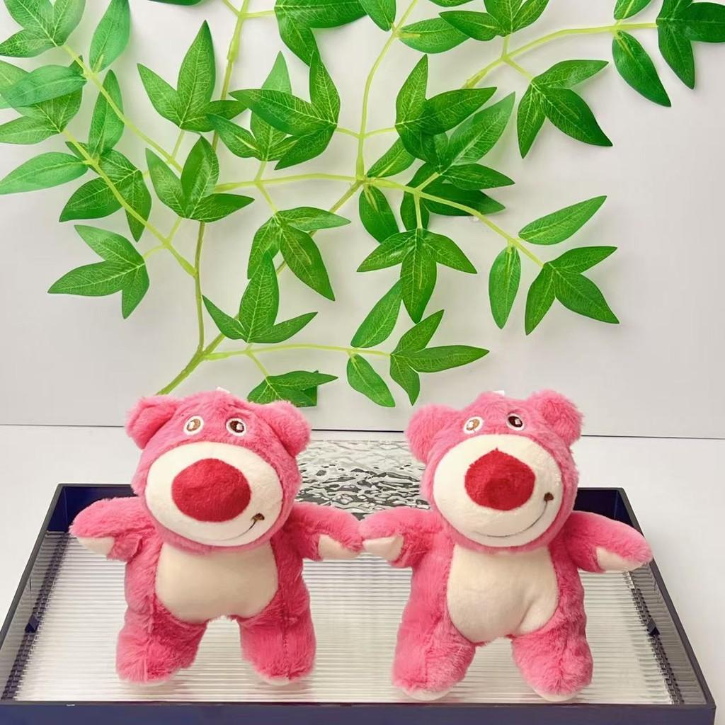 Toy Story 3 Series Lotso Huggin Bear Character Toy Plush Doll Pendant Keychain