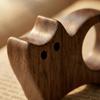 Fast Reading Aid Wooden Cat Bookmark One Hand Operation Reading Bookmark Rings  Book Use
