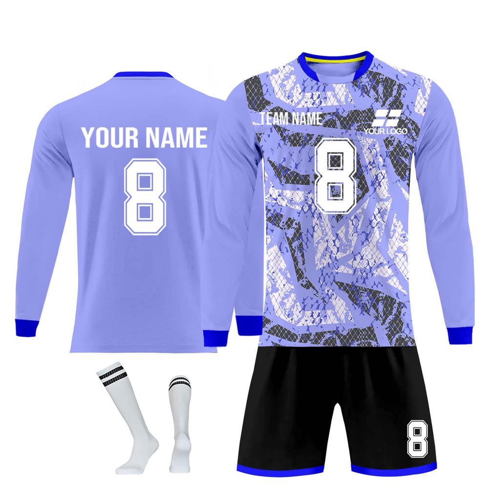 Kit de camisas personalizadas masculinas meninas com número de nome camisas de futebol personalizadas para meninos terno de treinamento
