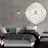 European Wall Clock Silent Battery Operated Clock for Home Living Room Bar Hotel Decor Mute Wall Clock Non‑Ticking Clock