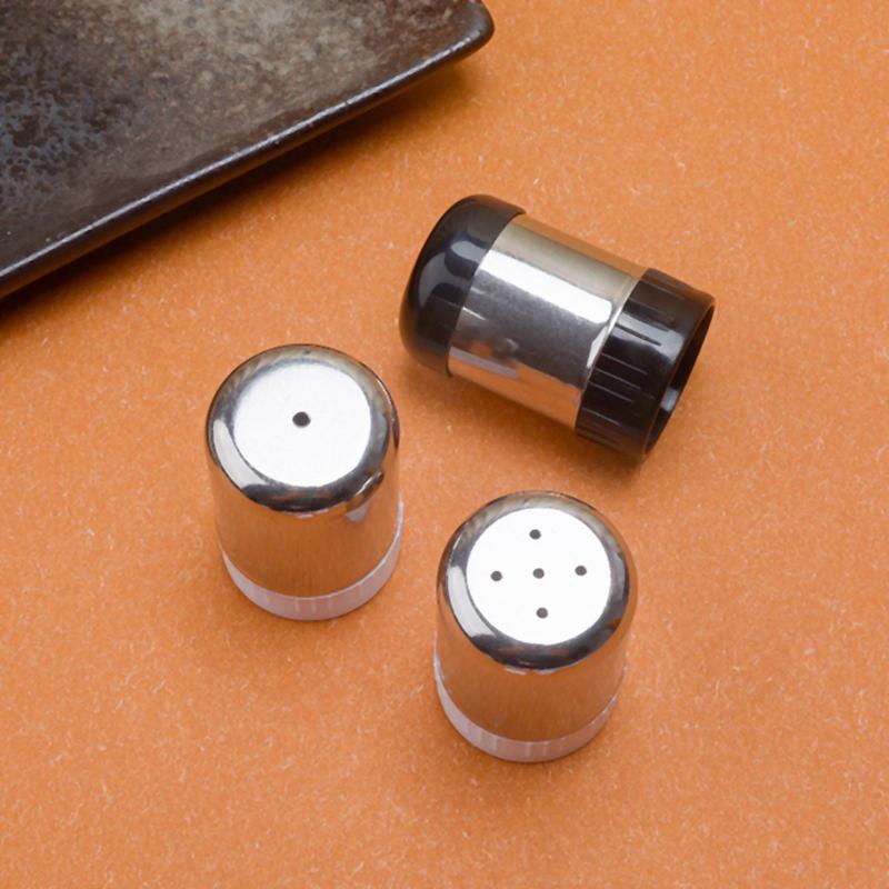 Edelstahl Gewürz Gläser Grill Salz Shaker Pfeffer Würze Flasche Hause Gewürze Lagerung Container Küche Zubehör