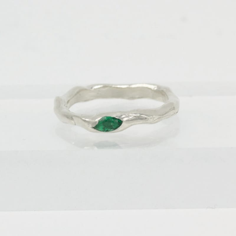 studio curve 1stone ring