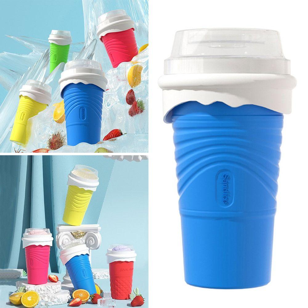 

500 ML Homemade Slushy Maker Cup Large Capacity Juice Iced Cup DIY Milkshake Bottle королівський синій колір