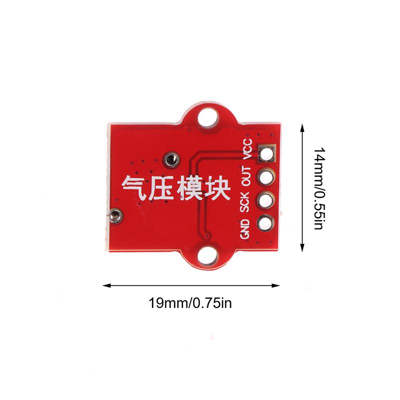 Dc 3.3V 5V 0-40Kpa Pressure Sensor Module Connect 2.5Mm Soft Tube Digital Liquid Water Level Controller Board For Arduino