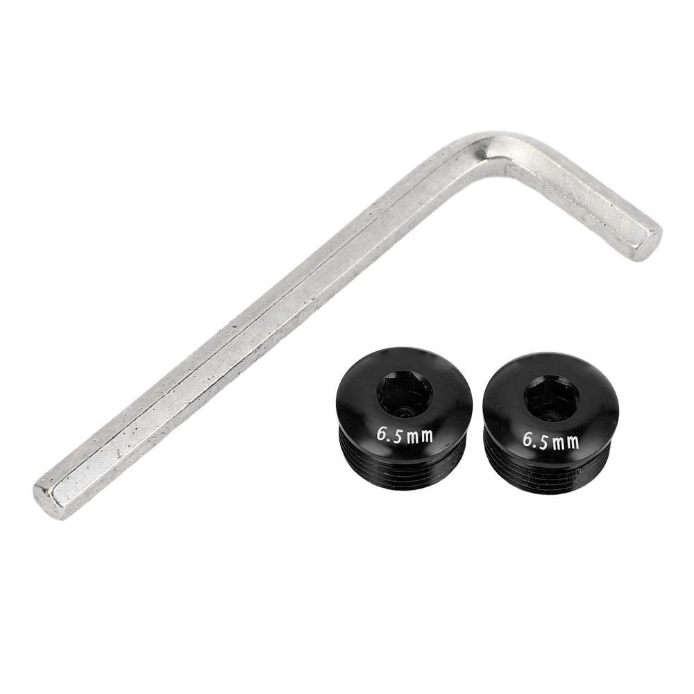2PCS 6.5mm Bike Pedal Screw Cover M14 Thread Cycle Pedal Locking Screw  Bike Pedal Protection